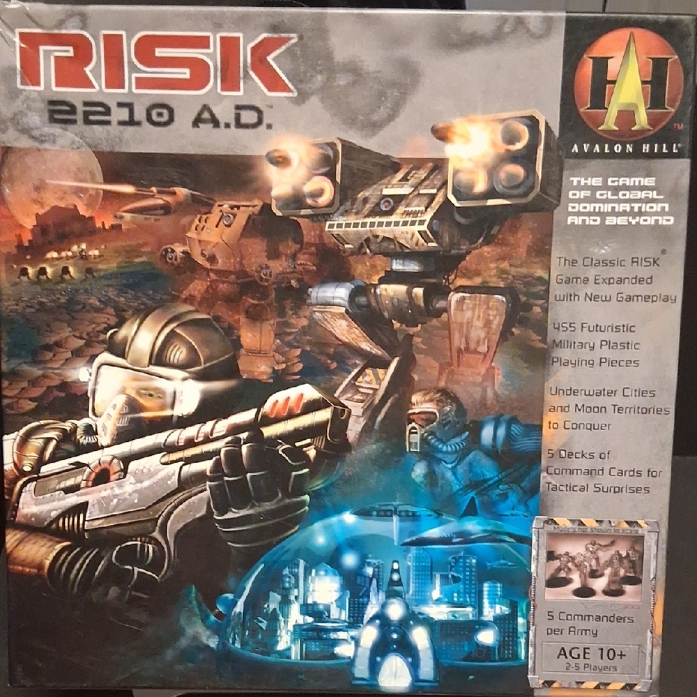 2007 Avalon Hill Risk 2210 A.D. 100% Complete